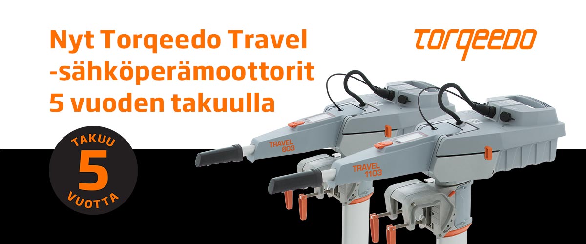 Torqeedo - 5 vuoden takuu