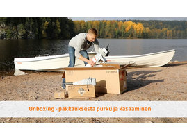 01 - Torqeedo - Unboxing - pakkauksesta purku ja kasaaminen